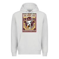 Dove Grey the roost cafe Premium Hoodie - artisFamous