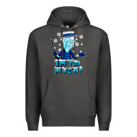 Charcoal Heather snow miser Premium Hoodie - artisFamous