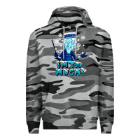 Slate Camo snow miser Premium Hoodie - artisFamous