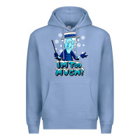 Colony Blue snow miser Premium Hoodie - artisFamous