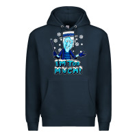Navy snow miser Premium Hoodie - artisFamous
