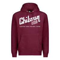 Burgundy chibson Premium Hoodie - artisFamous
