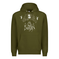 Army Green hail sagan musical Premium Hoodie - artisFamous