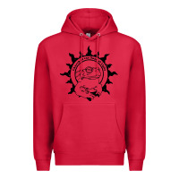 Cardinal church of the toad of light psychedelic frog Premium Hoodie - artisFamous