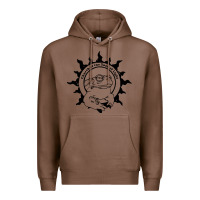 Chestnut church of the toad of light psychedelic frog Premium Hoodie - artisFamous