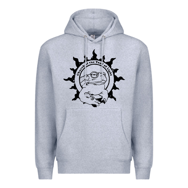 Church Of The Toad Of Light Psychedelic Frog Premium Hoodie by artisFamous | Teevron