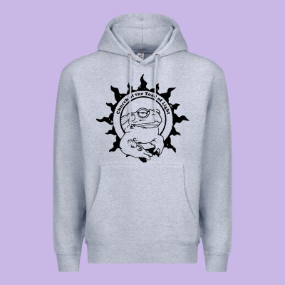 Church Of The Toad Of Light Psychedelic Frog Premium Hoodie Designed By Artisfamous
