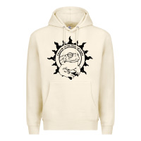 Tofu church of the toad of light psychedelic frog Premium Hoodie - artisFamous