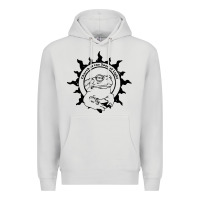 Dove Grey church of the toad of light psychedelic frog Premium Hoodie - artisFamous