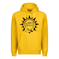 Lemon church of the toad of light psychedelic frog Premium Hoodie - artisFamous