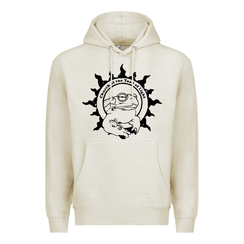 Church Of The Toad Of Light Psychedelic Frog Premium Hoodie by artisFamous | Teevron