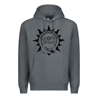 Rock church of the toad of light psychedelic frog Premium Hoodie - artisFamous