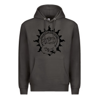 Smoke church of the toad of light psychedelic frog Premium Hoodie - artisFamous
