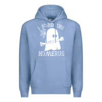 Colony Blue halloween i found this skeleton Premium Hoodie - artisFamous