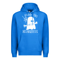 True Royal halloween i found this skeleton Premium Hoodie - artisFamous