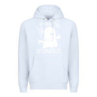 White halloween i found this skeleton Premium Hoodie - artisFamous