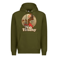 Army Green emperor’s new groove kuzco llama no touchy Premium Hoodie - artisFamous