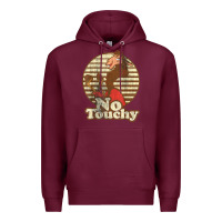 Burgundy emperor’s new groove kuzco llama no touchy Premium Hoodie - artisFamous