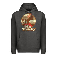 Charcoal Heather emperor’s new groove kuzco llama no touchy Premium Hoodie - artisFamous