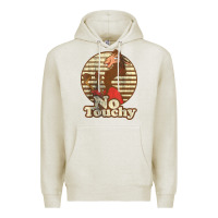 Oatmeal Heather emperor’s new groove kuzco llama no touchy Premium Hoodie - artisFamous