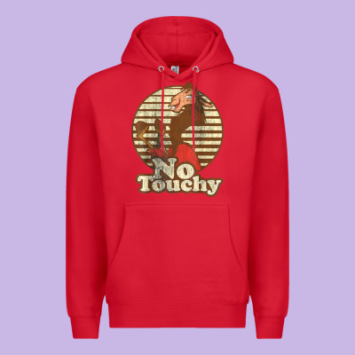 Emperor’s New Groove Kuzco Llama No Touchy Premium Hoodie Designed By Artisfamous