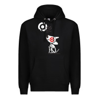 Black target team member halloween Premium Hoodie - artisFamous
