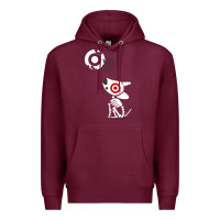 Burgundy target team member halloween Premium Hoodie - artisFamous
