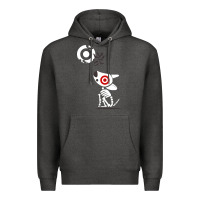 Charcoal Heather target team member halloween Premium Hoodie - artisFamous