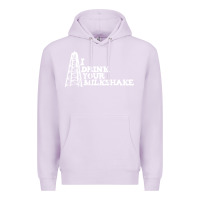 Lilac i drink your milkshake Premium Hoodie - artisFamous