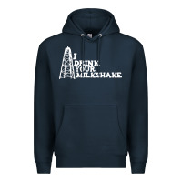 Navy i drink your milkshake Premium Hoodie - artisFamous