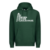 Sports Green i drink your milkshake Premium Hoodie - artisFamous