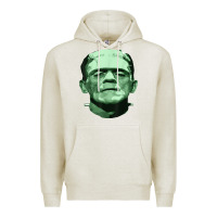 Oatmeal Heather frankenstein Premium Hoodie - artisFamous