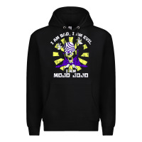 Black i am mojo jojo Premium Hoodie - artisFamous
