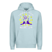 Blue Mist i am mojo jojo Premium Hoodie - artisFamous