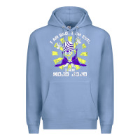 Colony Blue i am mojo jojo Premium Hoodie - artisFamous