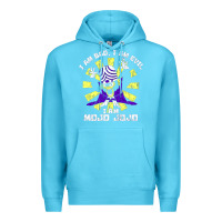 Ocean Blue i am mojo jojo Premium Hoodie - artisFamous