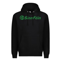 Black SINN FÉIN PARTY IN UNITED KINGDOM Premium Hoodie - artisFamous
