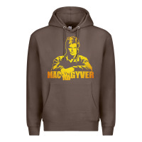 Coffee macgyver actor movie Premium Hoodie - artisFamous