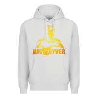 Dove Grey macgyver actor movie Premium Hoodie - artisFamous