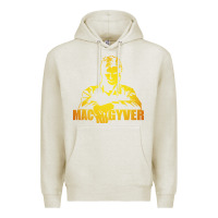 Oatmeal Heather macgyver actor movie Premium Hoodie - artisFamous