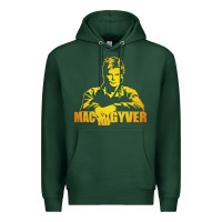Sports Green macgyver actor movie Premium Hoodie - artisFamous