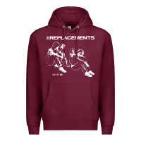 Burgundy let it be the replacements Premium Hoodie - artisFamous