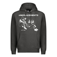Charcoal Heather let it be the replacements Premium Hoodie - artisFamous