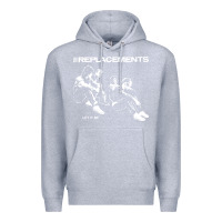 Heather Grey let it be the replacements Premium Hoodie - artisFamous