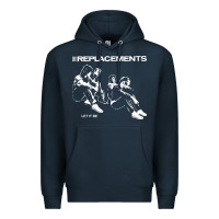 Navy let it be the replacements Premium Hoodie - artisFamous