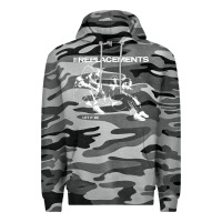 Slate Camo let it be the replacements Premium Hoodie - artisFamous