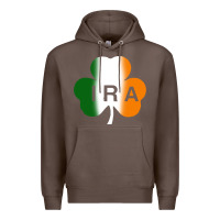 Coffee ira irish lucky shamrock Premium Hoodie - artisFamous