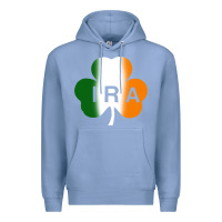 Colony Blue ira irish lucky shamrock Premium Hoodie - artisFamous