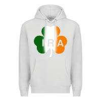 Dove Grey ira irish lucky shamrock Premium Hoodie - artisFamous