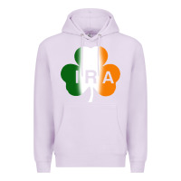 Lilac ira irish lucky shamrock Premium Hoodie - artisFamous